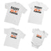 Daddy Mommy of The Little Pumpkin Halloween T Shirts Family Matching Set T-Shirts