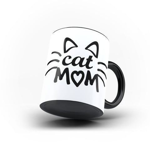 Mom Cat Mother’s Day Mommy Best Awesome Funny Cool Gift - Unique Mug - Magic Set - Ai Printing
