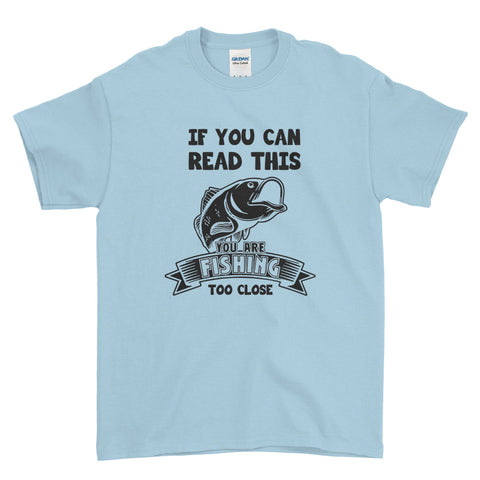 If You Can Read this Carp Fishing  - T-shirt - Mens - Ai Printing