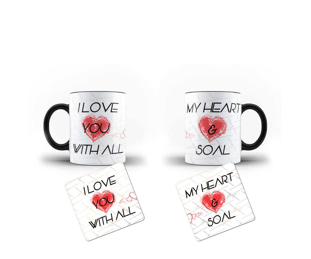 Couple Mugs - Unique Mug - Magic Set - Ai Printing
