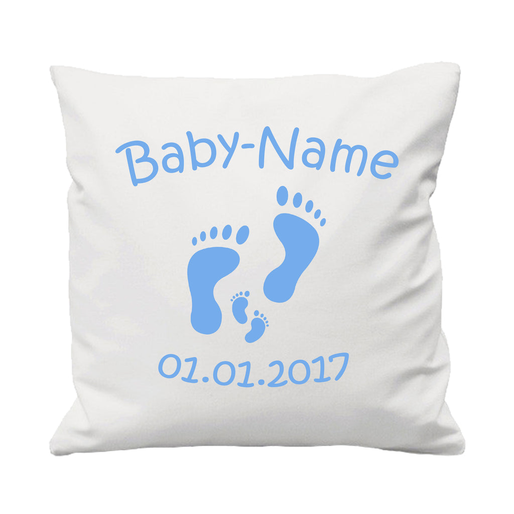 Baby Footprints - Cushion Cover - 41 x 41 cm - Ai Printing