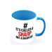 This Is A Sharp Not A Hashtag Funny White Mug And Inner Handle Mug