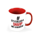 This Is A Sharp Not A Hashtag Funny White Mug And Inner Handle Mug