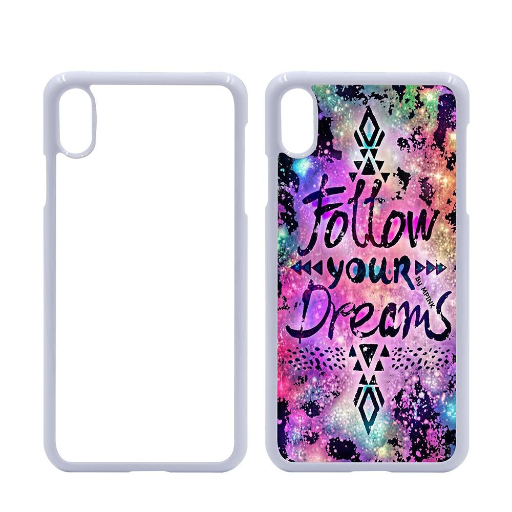 Blank Sublimation Plastic Phone Case For Apple iPhone X