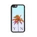 Light Blue Sky & Orange Palm Tree - 2D Clip Case - Ai Printing