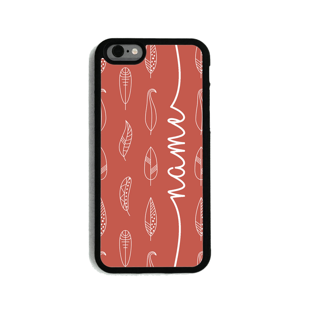 Russet Feathers - 2D Clip Case - Ai Printing