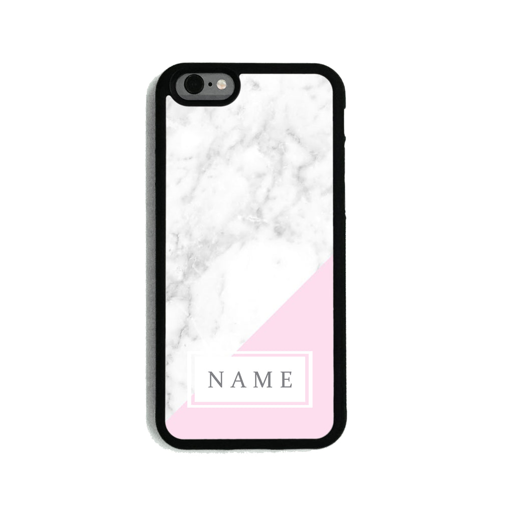 Hotter Pink Marble - 2D Clip Case - Ai Printing