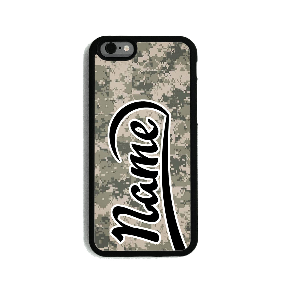 Pixelated Camouflage Print - 2D Clip Case - Ai Printing