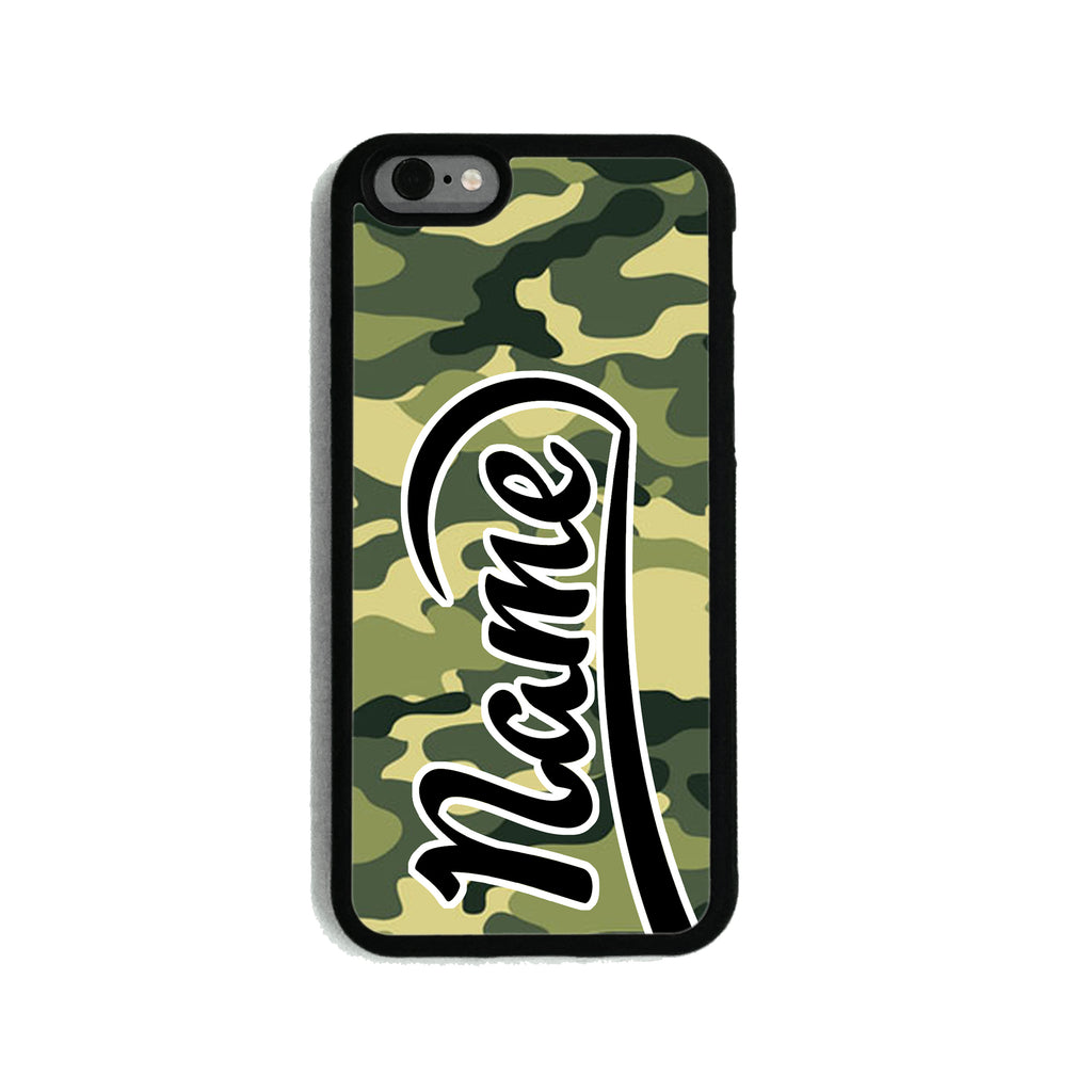 Green Camouflage Print   - 2D Clip Case - Ai Printing