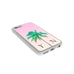 Pink Sky & Green Palm Tree - 2D Clip Case - Ai Printing
