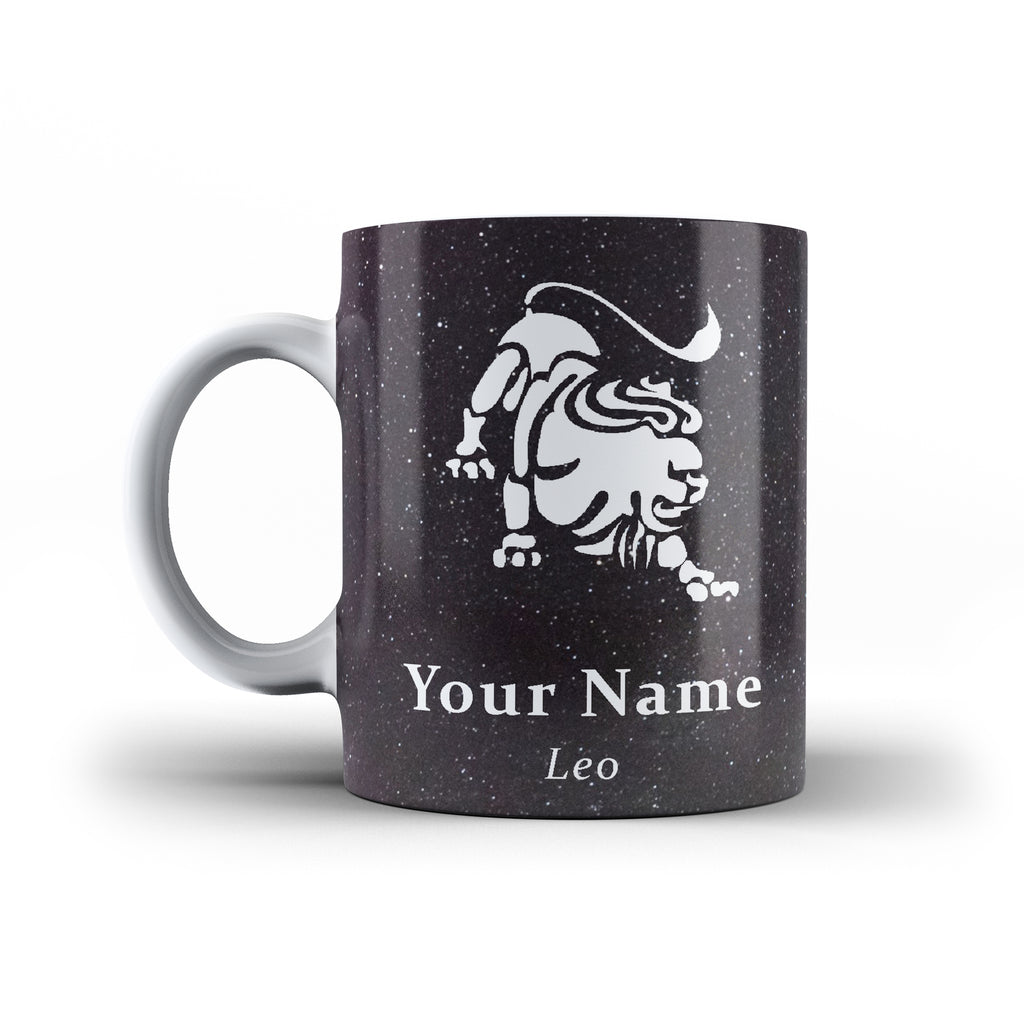 Zodiac Leo - Personalised Mug - White - Ai Printing