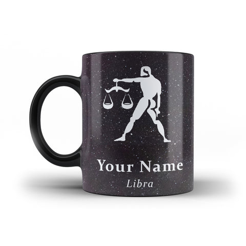 Zodiac Libra - Personalised Mug - Magic - Ai Printing