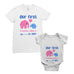 Personalised First Mother's Day T-Shirt Baby Elephant | Ai Printing
