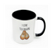 I Love Tea Bagging Funny Ball Mug Gift For Friend White Magic Rude Mug