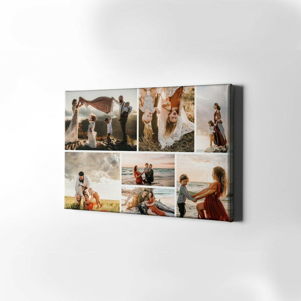 Personalised Photo Canvas Print UK | Custom Collage | Ai Printing