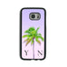 Lilac Sky & Green Palm Tree - 2D Clip Case - Ai Printing