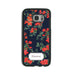Floral Navy & Red   - 2D Clip Case - Ai Printing