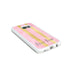 Pink Gold Stripes - 2D Clip Case - Ai Printing